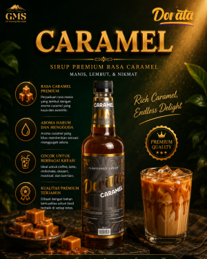 Dorata Syrup Caramel - Rasa Caramel 750 ML