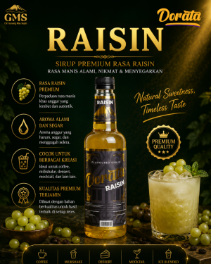 Dorata Syrup Raisin / Rum - Rasa Rum 750 ML