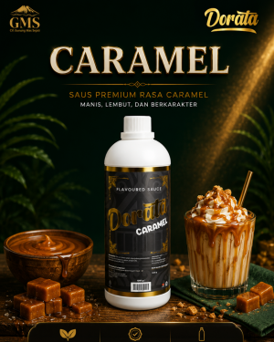 Dorata Sauce Caramel - Dorata Sauce Rasa Caramel  1L