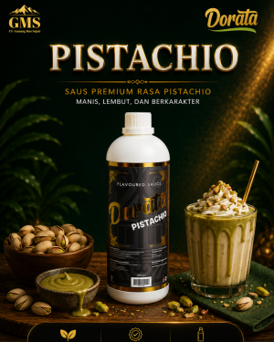 Dorata Sauce Pistachio - Dorata Saus Rasa Pistacio 1L