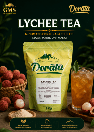 Dorata Powder Lychee Tea -  Dorata Powder Leci Tea 1Kg
