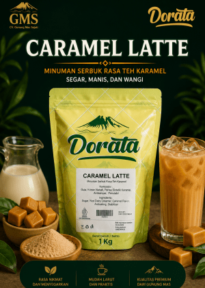 Dorata Powder Caramel Latte -  Dorata Powder Rasa Caramel 1kg