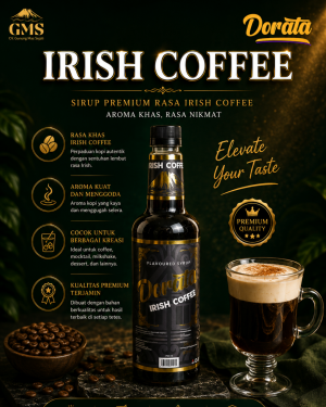 Dorata Syrup Irish Coffee - Rasa Kopi Irish 750 ML