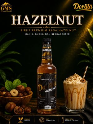 Dorata Syrup Hazelnut - Sirup Hazelnut Dorata 750ml