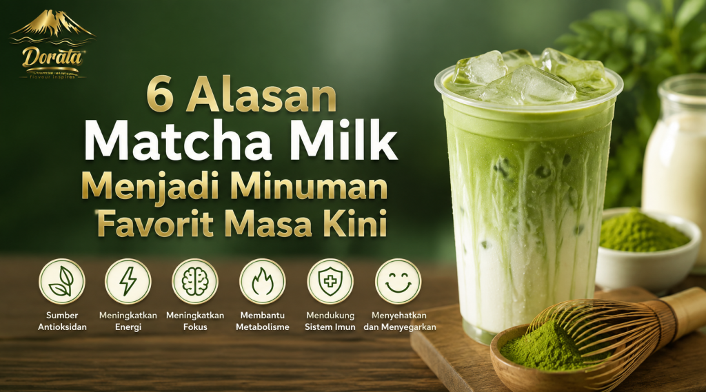 6 Alasan Matcha Milk Menjadi Minuman Favorit Masa Kini