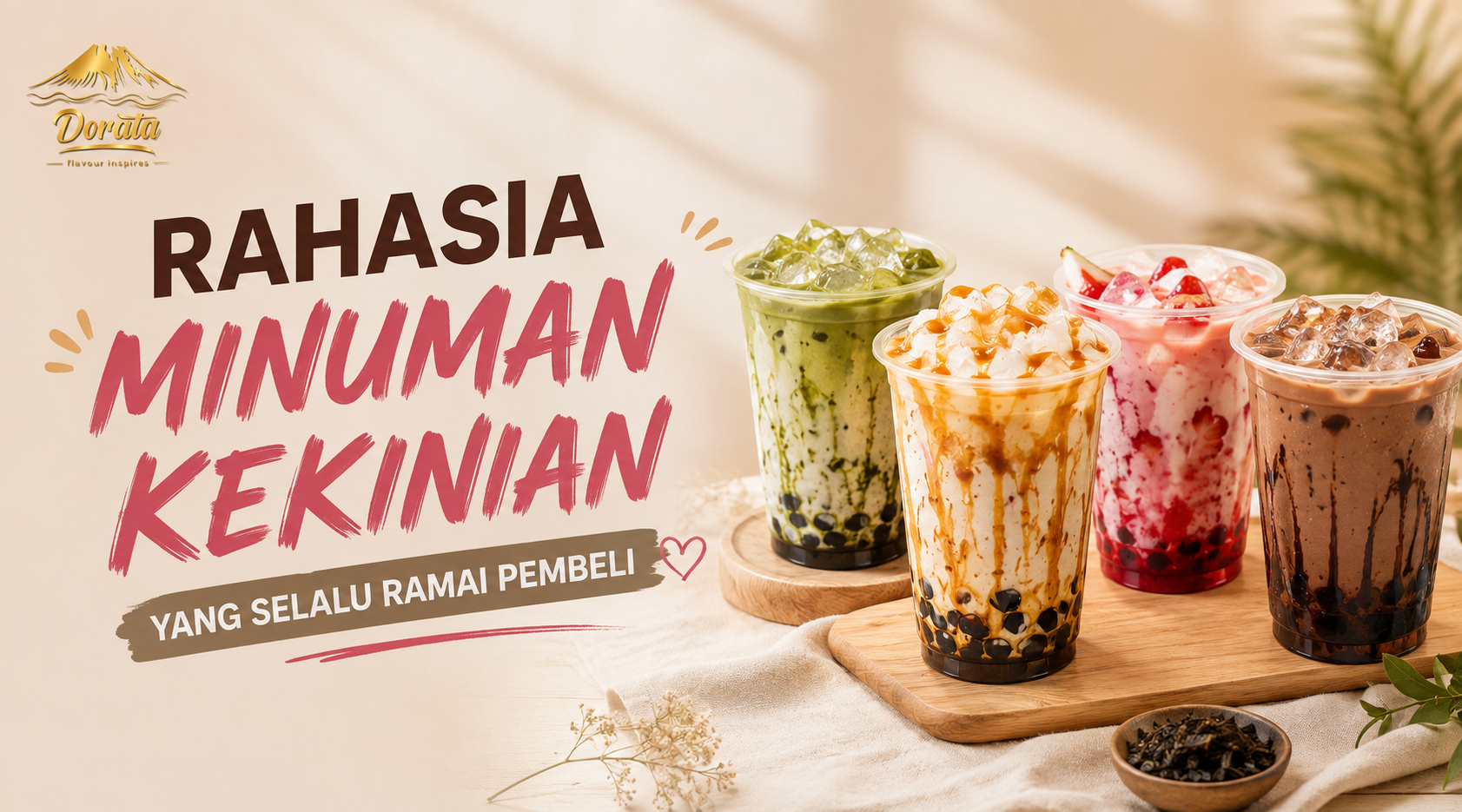 Rahasia Minuman Kekinian yang Selalu Ramai Pembeli