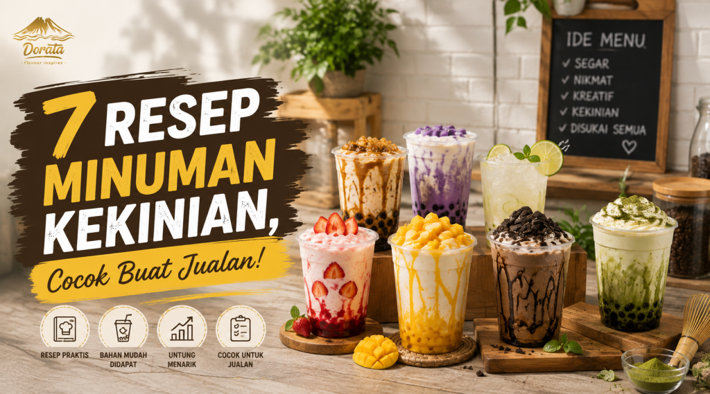 7 Resep Minuman Kekinian, Cocok Buat Jualan!