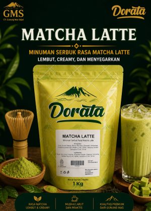 Dorata Powder Matcha Latte - Bubuk Minuman Matcha Latte 1 Kg