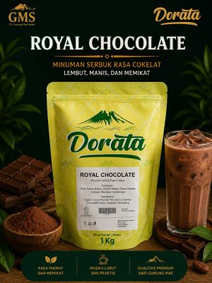 Dorata Powder Royal Chocolate - Bubuk Minuman Coklat 1 Kg