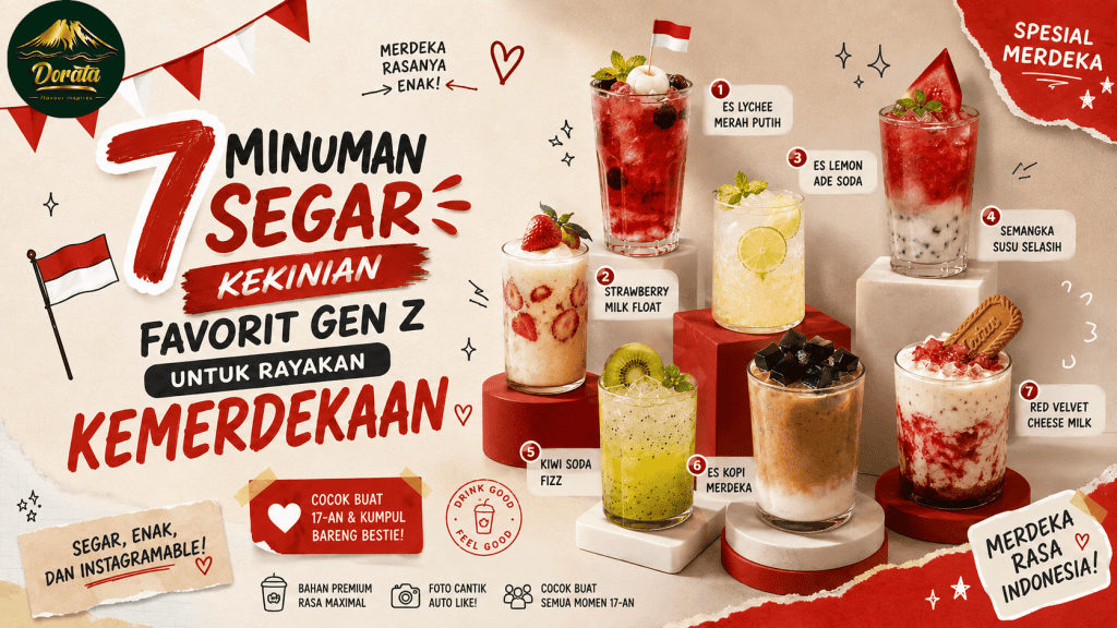 Dorata Resep 7 Minuman Kemerdekaan