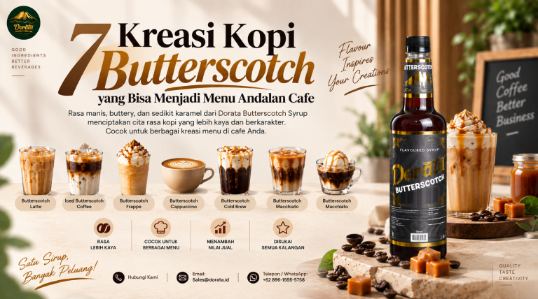 7 Kreasi Kopi Butterscotch yang Bisa Menjadi Menu Andalan Cafe