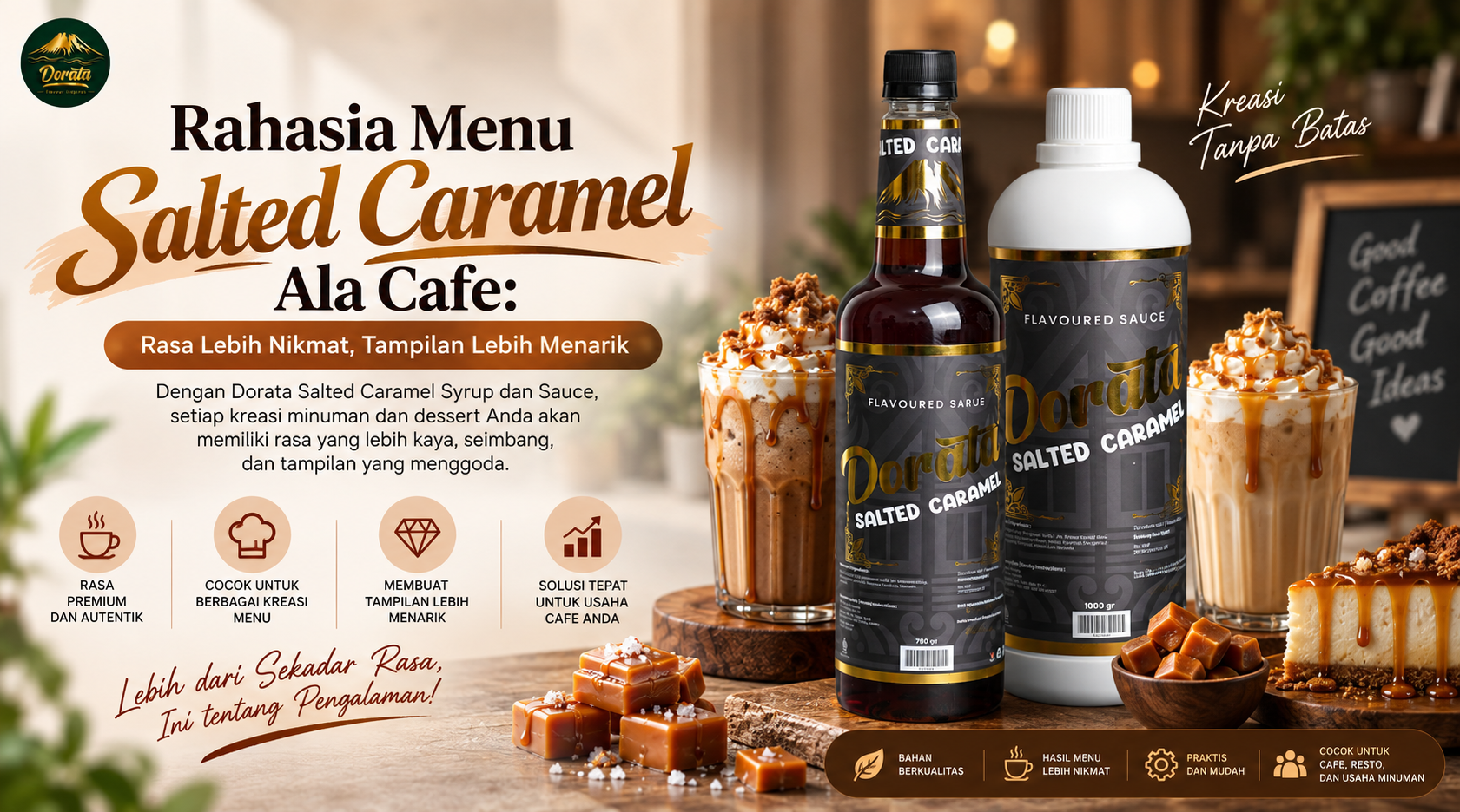 Rahasia Menu Salted Caramel Ala Cafe
