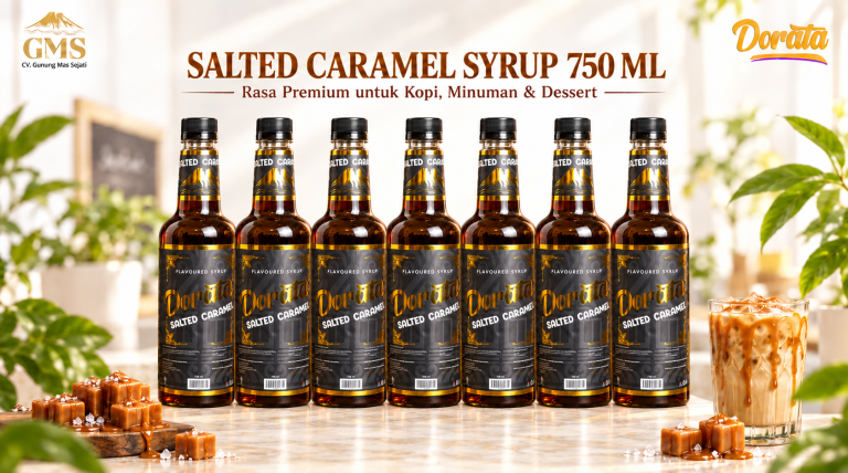Dorata Syrup Salted Caramel 750 ml